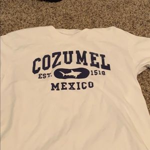 White Cozumel Mexico T-shirt